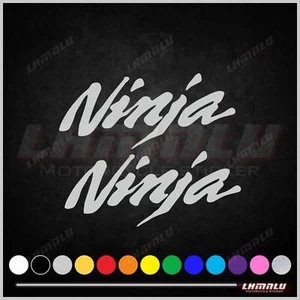 6pcs For KAWASAKI Ninja Sticker Motorcycle Fairing Decal Bodywork Vinyl Logo - Bild 1 von 12