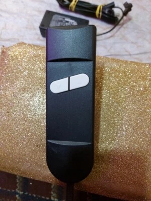 Interruptor de mão controle remoto reclinável elétrico 2 botões 5 pinos para cadeira elevatória elétrica - Imagem 1 de 3