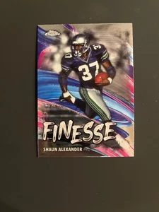 Shaun Alexander 2024 Topps Chrome Finesse Base insert Seatle Seahawks - Picture 1 of 2