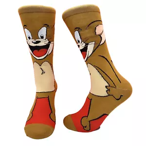 Cartoon Socks, Fun Novelty Mens Crew Character socks - Picture 1 of 3