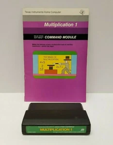 MULTIPLICACIÓN 1 Cartucho de Estado Sólido Texas Instruments con Manual PHM 3029 - Imagen 1 de 5