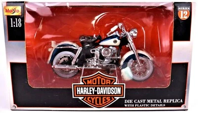 Maisto Harley-Davidson Die-Cast Replica 1958 FLH Duo-Glide Scale 1:18 NEW in Box - Image 1 of 4