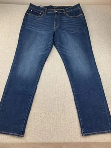 Lucky Brand 410 Athletic Slim Jeans Mens Size 38/32 Blue Medium Wash Stretch New - Picture 1 of 19
