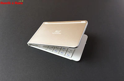 Rii K09 faltbare Bluetooth 3.0 Tastatur Wireless Keyboard ultradünn Deutsch - Bild 1 von 4