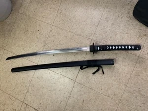 Samarai Sword with Black Case - Picture 1 of 2