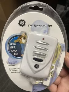 GE Jasco 97683 Fm Transmitter Music car stereo iPod MP3 CD DVD Compatible Sealed - Picture 1 of 2