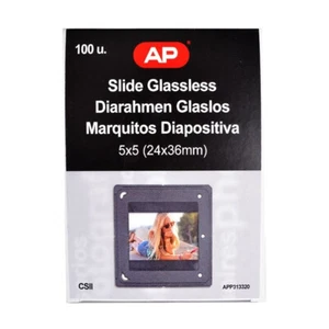 Slide Mounts CS II Glassless 5x5 (24x36cm) Box of 100 mounts - Picture 1 of 3