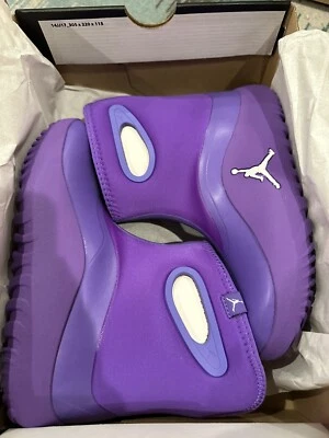 Nike Air Jordan Lil Drip (PS)- Botas Pull On Purple Venom para niños pequeños. Talla 3Y Foto 1 de 4