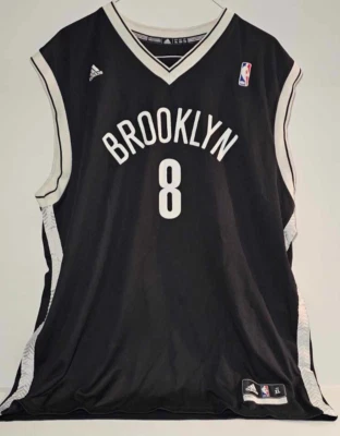 Authentic Adidas Swingman Brooklyn Nets #8 Williams Jersey - mens XL Black - Image 1 of 4