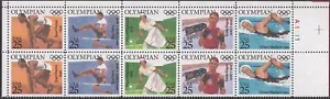 US Scott #2500a "Olympians" Plate block of 10, MNH - Picture 1 of 1