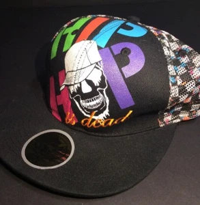 Hip Hop Is Dead 2006 Nas Fitted Hat 7 5/8 NWOTSnap Back Mesh Back - Foto 1 di 5