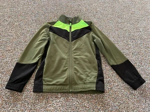 Athletic Works Boys Green & Black Jacket 6-7 - Picture 1 of 5