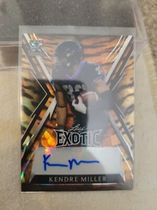 2023 Leaf Exotic Kendre Miller Auto #10/10