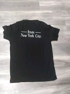 Denim & Flower RICKY SINGH Black with GraphicsT-Shirt Size L - Picture 1 of 2