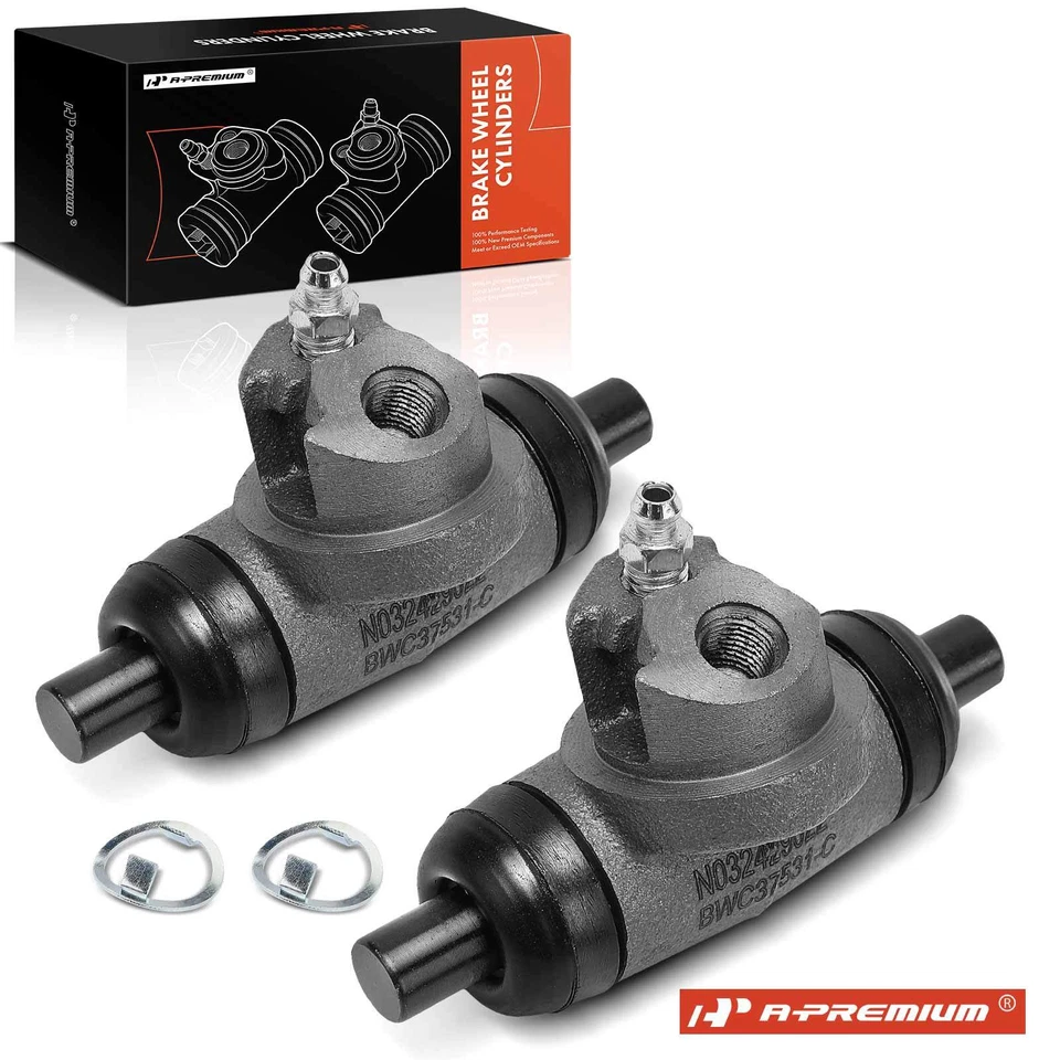 Cilindro de rueda de freno trasero 2 piezas para Chevy Cavalier Wagon 82-86 Buick Century Foto 1 de 4