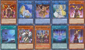 Mazo Yugioh Allure Queen - Lanzador de hechizos LV7 LV5 Palace - Imagen 1 de 4