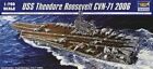 Uss Theodore Roosevelt CVN-71 2006 Ship Bateau Porte-Avion Plastique Kit 1:700