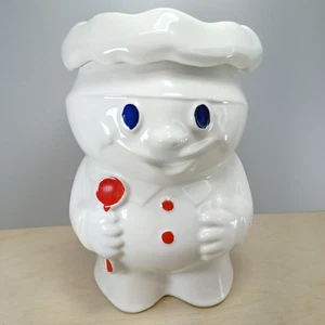 Vintage McCoy Pillsbury Doughboy Bobby The Baker#183 Ceramic Cookie Jar Made USA - Picture 1 of 12