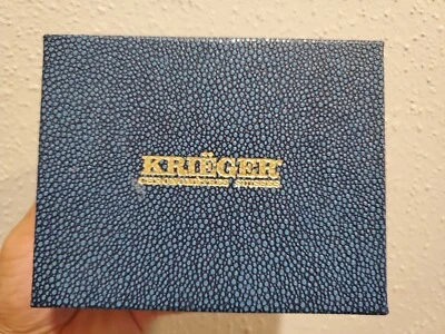 Relógio de aço inoxidável Krieger Gigantium usado K7007 427/1000 - Imagem 1 de 4