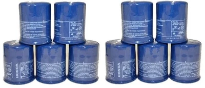 6 Honda Genuine Oil Filters WITH Drain Plug Washer 15400-PLM-A02 NEW SEALED - Image 1 of 4