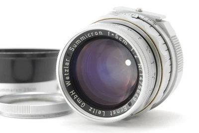[Exc+5] Leica Ernst Leitz GmbH Wetzlar Summicron 5cm 50mm f/2 Lens From JAPAN - image 1 of 4