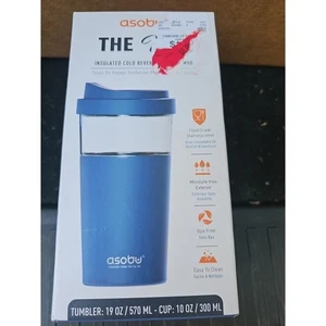 Asobu La Vista Insulated Cold Beverage  Tumbler cup  - Picture 1 of 5