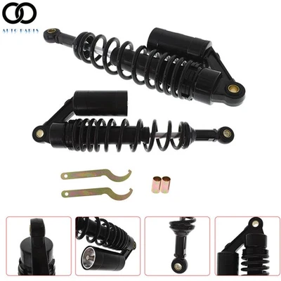 Par de amortiguadores de suspensión amortiguadores de aire para motocicleta Yamaha 13,5"" 340 Foto 1 de 4