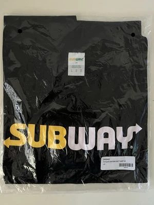 Camiseta Subway Camiseta Negra Con Logo Licencia Grande Sellada de Fábrica NUEVA Foto 1 de 3