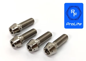 Aprilia Mille R Titanium drilled brake caliper mounting bolt kit 00-03 Ohlins - Picture 1 of 5