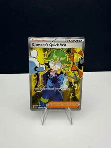 Pokémon TCG Clemont's Quick Wit - 229/191 - SV08: Surging Sparks (SSP) - Bild 1 von 2