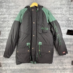 Mirage Vintage New York Jets Parka Schwarz Grün Herren Größe XL - Bild 1 von 7