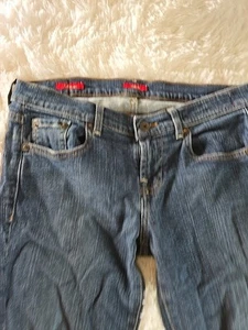 GUESS VINTAGE Y2K falcon low rise boot Dream MENS 28 JEANS 100% COTTON DENIM - Picture 1 of 18