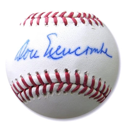 Don Newcombe Signed Autographed MLB Baseball Brooklyn Los Angeles Dodgers JSA B - Image 1 of 3