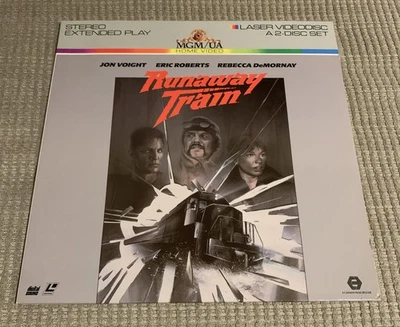Runaway Train (Laserdisc) 2-Disc Jon Voight Eric Roberts Rebecca DeMornay RARE! Foto 1 de 2
