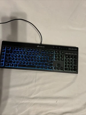 Corsair Gaming Wired Keyboard K55 Backlight RGB CH-9206015-NA - Image 1 of 4