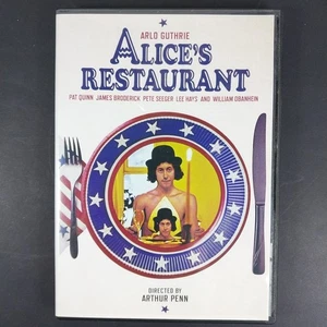 ALICE'S RESTAURANT (DVD, 2001)  Arthur Penn (1969) Arlo Guthrie  w/o  Insert  - Imagen 1 de 4