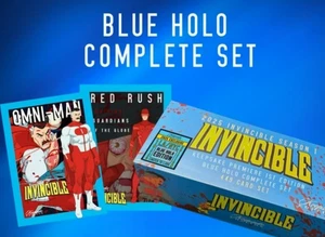 Juego exclusivo de tarjetas coleccionables LACC Invincible 2025 primera edición holograma azul recuerdo - Imagen 1 de 1