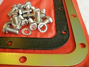 Ford Borg Warner 35 Automatikgetriebe HD Stahl Stützplatte & Gummidichtung B.. - Bild 1 von 12