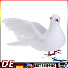 Lover Peace Doves Bird Wedding Bird Simulation Feather Birds for Wedding Decor H