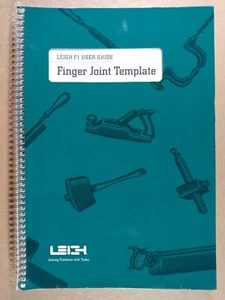 Leigh F1 Finger Joint Template User Guide Manual - Picture 1 of 4