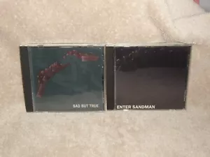 Metallica Sad But True/Enter Sandman CD Promo Lot - Picture 1 of 14