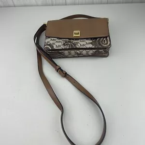 Bandolera Michael Kors Natalie Paisley Mediana Firma Mensajero Cuero - Imagen 1 de 22