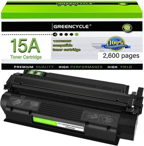 Cartucho de tóner impresora multifunción Laser Jet 1000 1200 3320 1PK C7115A 7115A 15A - Imagen 1 de 10