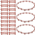 100Pcs Horse Corral Fence Panel Fencing Toys for Farm & Stable