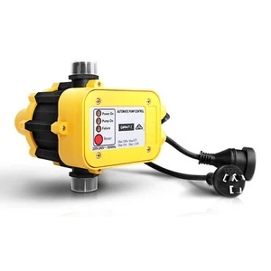 Giantz Water Pressure Pump Controller Auto Switch Control Electric Yellow - Picture 1 of 7