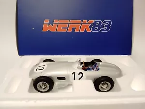 Werk83 Mercedes W196 #12 Stirling Moss winner British GP 1955 1/18 W1801802 - Foto 1 di 3