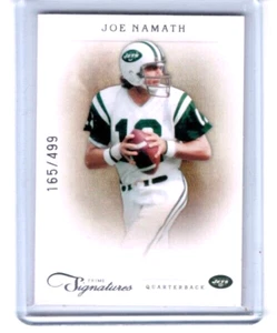 2012 Panini Prime Signatures Joe Namath Base #'ed 165/499 #99 - Picture 1 of 1