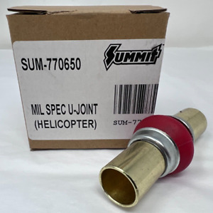 NEW Summit Racing Helicopter Mil-Spec U-Joint 770650 3/4" x 3/4" Bore