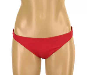 POINT CONCEPTION RED NYLON JERSEY BIKINI BOTTOM XS, S, M, L , XLG (B11) - Picture 1 of 2