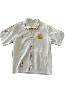 Nike GS Warriors 2022 Champions Ring Night Ceremony Showtime Jacket Size Large - Picture 1 of 6